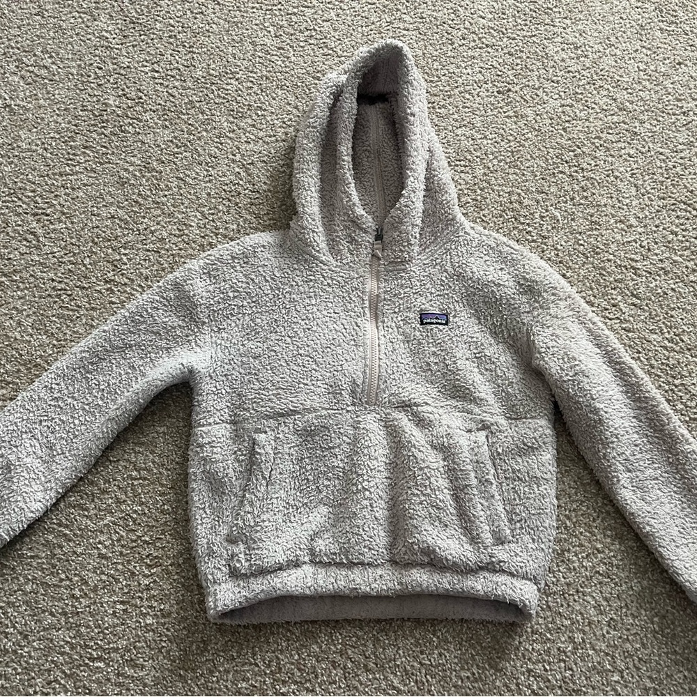 Gray Sherpa Hoodie